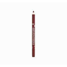 Карандаш для губ SEVENTEEN "Super Smooth W/P Lip Liner т.35 очень темный красный