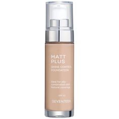 Тональный крем Seventeen Matt Plus Liquid SPF20 03 30 мл Натуральный