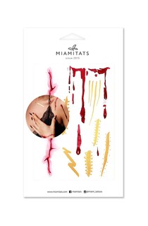 Тату переводные Miamitats Scars middle