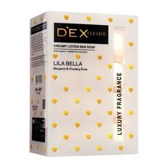 Туалетное мыло Dex Lila Bella гигиеническое, 100 гх4 шт. Dexx