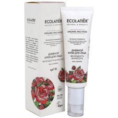 Крем для лица Ecolatier Green Organic Wild Rose дневной, SPF 15, 50 мл