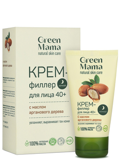 Green Mama, Ночной крем-филлер 40+, 50 мл