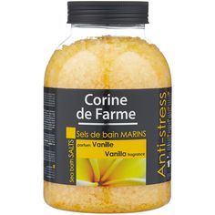 Соль для ванны Corine de Farme Ваниль 1.3 кг Франция