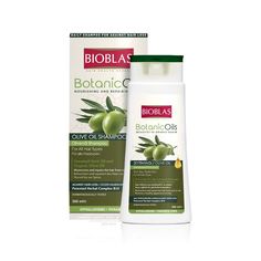 Шампунь для сухих и поврежденных волос Bioblas Botanic Oils с маслом оливы 360мл