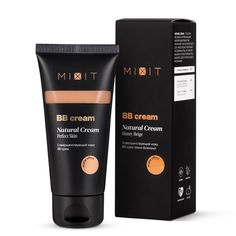BB-крем Mixit Natural Cream Perect Skin тёмно-бежевый, 60 мл