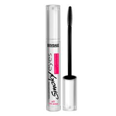Тушь для ресниц Luxvisage Smoky эффект умножения и удлинения, чёрная