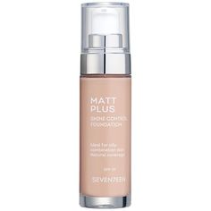 Тональный крем Seventeen Matt Plus Liquid SPF20 01 30 мл Светло-бежевый