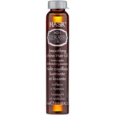 Масло для волос Hask Keratin Protein Smoothing Shine Oil Vial