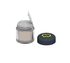 Пудра для лица Natinco матирующая, мини, медовые оттенки, очень светлый бежевый, №1, 2 г