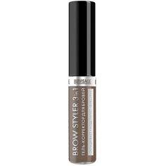 Гель-корректор для бровей Luxvisage Brow Styler 3 in 1, Мокаччино, тон 3