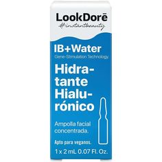 Сыворотка для увлажнения LOOKDORE IB+ WATER AMPOULES MOISTURISING HYALURONIC 1X2 мл