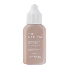 Тональный крем Seventeen The Natural Transparent Foundation т.04