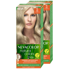 Стойкая крем-краска для волос Neva Natural Colors 11. Слоновая кость 2 шт Нева