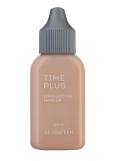 SEVENTEEN Тональный крем длительного действия т.4 TIME PLUS LONGLASTING MAKE UP Средний бе