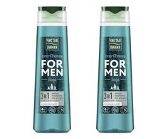 Шампунь-кондиционер-гель для душа Чистая Линия 3 в 1 для мужчин 400 мл х 2 шт