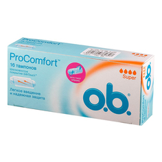 Тампоны Ob Pro Comfort Супер 16 шт O.B.