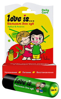 Бальзам для губ Love is арбуз-ананас 4,2 г