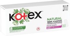 Прокладки ежедневные Kotex Natural экстра защита нормал+ №18