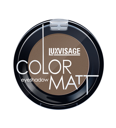 Тени для век Luxvisage Color Matt №14 Dark Brown, 1,5 г