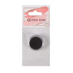 Акриловая пудра Queen Fair для ногтей, цвет чёрный