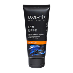 Крем для ног ECOLATIER Deo Effect мужской 100 мл