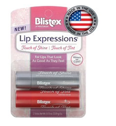 Увлажняющий крем Blistex для губ блеск оттенок 2 палочки Lip Expressions по 369 г