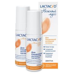 Комплект Нежный мусс для интимной гигиены Lactacyd 125 мл х 2 шт