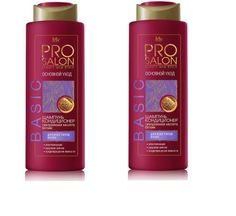 Шампунь-кондиционер IRIS PROsalon BASIC, Основной уход, флакон 400мл, 2шт.