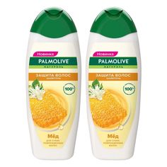 Комплект Шампунь Palmolive Защита волос Мёд 450 мл х 2шт