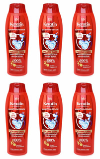 Iris Шампунь-Объём для волос KERATIN PROGRAM VOLUME CARE, 400мл,6 шт