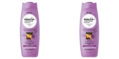 Шампунь Витэкс Keratin+Стволовые клетки, Восстановление и омоложение 500 мл, 2 шт. Vitex