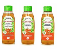 Шампунь-кондиционер IRIS Облепиховый Exclusive Nature Line , 500 мл. 3 шт.