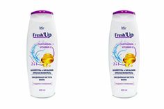 Шампунь Iris и бальзам-ополаскиватель FreshUp ежедневная чистота волос 400мл 2шт