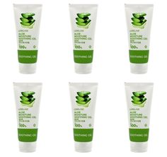 Гель для лица и тела Lebelage Aloe moisture purity 100% soothing gel с алоэ 100 мл 6 шт
