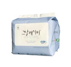 Гигиенические прокладки D.RECIPE Real Cotton Pads Large из натурального хлопка, 10 шт