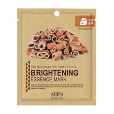 Осветляющая тканевая маска для лица 25 гр, BRIGHTENING ESSENCE MASK, Mijin, 8809220802003