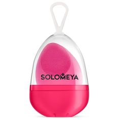 Спонж для макияжа Solomeya косметический со срезом 1 штука
