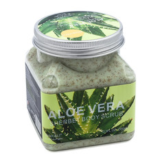 Скраб для тела Wokali Aloe Sherbet Body Scrub Алоэ 350 мл