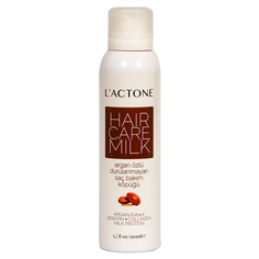 Молочко для ухода за волосами Lactone Argan Extract Keratin Collagen 150 мл