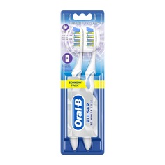 Зубная щетка с батарейным питанием Oral-b Pulsar 3D White Luxe, в ассортименте, 2 шт