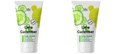 Гель-пенка для умывания Iris Lime & Cucumber увлажняющая для всех типов кожи 150мл 2шт