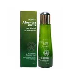Эмульсия Deoproce Aloe Vera увлажняющая Aloe Vera Oasis Soothing Emulsion 150 мл
