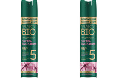 Лак для волос Прелесть professional bio с экстрактом бамбука экстра фиксация 250мл 2шт