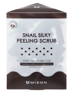 Пилинг-скраб Mizon Snail Silky Peeling Scrub с муцином улитки 24 х 7г