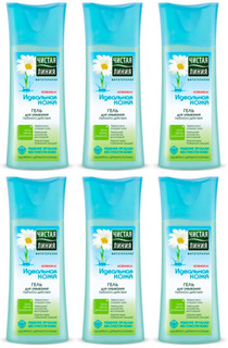 Средство для умывания ЧИСТАЯ ЛИНИЯ Идеальная кожа глубокого действия 100 мл 6 шт