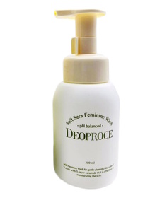 Пенка Deoproce Soft Sera Feminine Wash увлажняющая с керамидами 300 мл