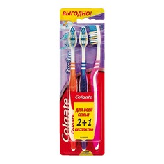 Зубная щетка Colgate Зиг-Заг средней жесткости