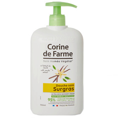 Крем для душа Corine de Farme ультра-насыщенный, с экстрактом ванили, 750 мл
