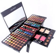 Профессиональная палетка теней Miss Rose Blockbuster Makeup Palette 180 цветов