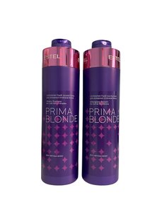 Набор ESTEL Prima Blonde серебристый блонд шампунь 1000 мл+бальзам 1000 мл